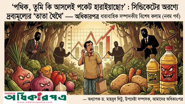 'পথিক, তুমি কি আসলেই পকেট হারাইয়াছো?' : সিন্ডিকেটের অরণ্যে দ্রব্যমূল্যের 'তাতা থৈথৈ'